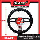 Blade Steering Wheel Cover AN8907 (Black) 38cm for Toyota, Mitsubishi, Honda, Hyundai, Ford and more