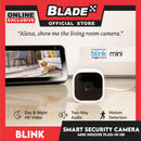 Blink Mini Indoor Plug-in-HD Smart Security Camera Works with Alexa- 1080 HD Video, Night Vision, Motion Detection & Two-way Audio