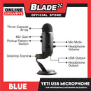 Blue Yeti USB Microphone for Professional Recording (Black Out)