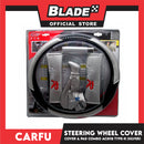 Carfu Steering Wheel Cover And Pad Combo AC8118 Type-R (Assorted Colors)