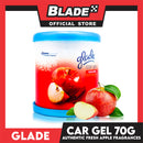Glade Car Gel Air Freshener 70g (Fresh Apple)