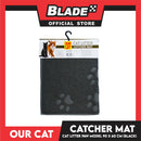Our Cat Litter Catcher Mat Rectangle For Cats 90x60cm Large Size (Grey)