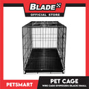 Pet Cage Wire Flooring, Painted Black Wire Cage, Comes With Tray Underneath (GY0903204) 92cm x 55.5cm x 64.5cm Pet Cage, Pet Accessories, Pet House