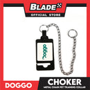 Doggo Choker (Medium) Stainless Steel Metal Choker for Your Dog