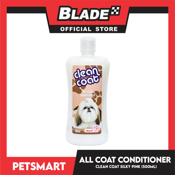 Clean Coat All Coat Conditioner 500ml (Silky Pink) Dog Conditioner