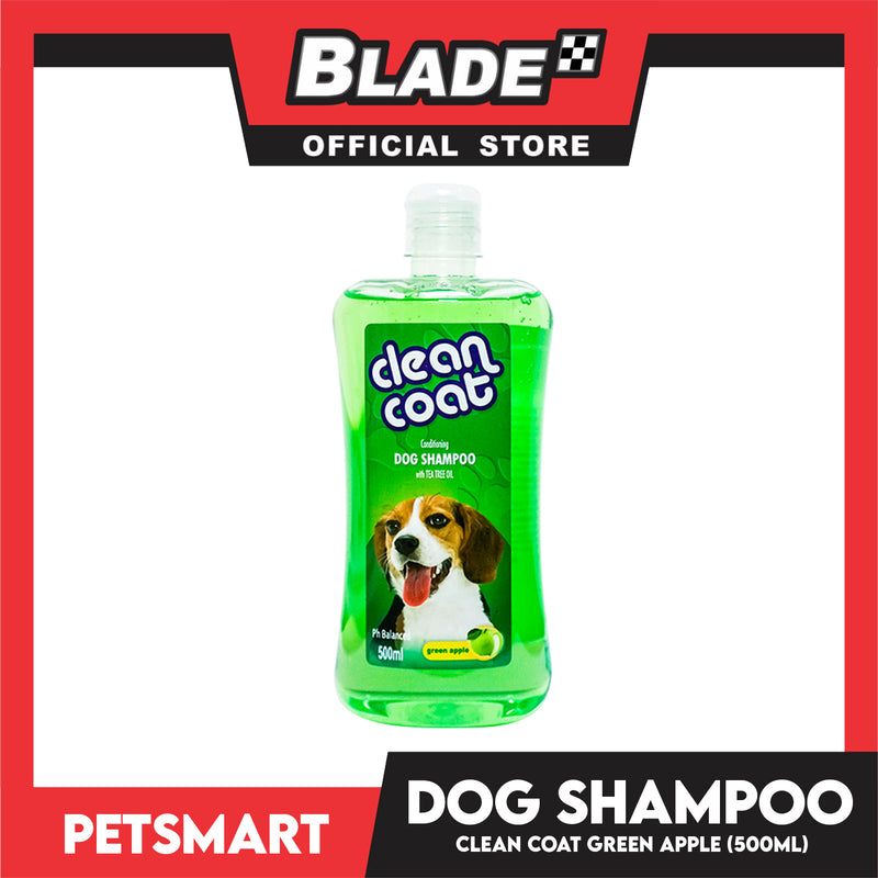 Clean Coat Conditioning With Tea Tree Oil 500ml (Green Apple) Dog Shampoo