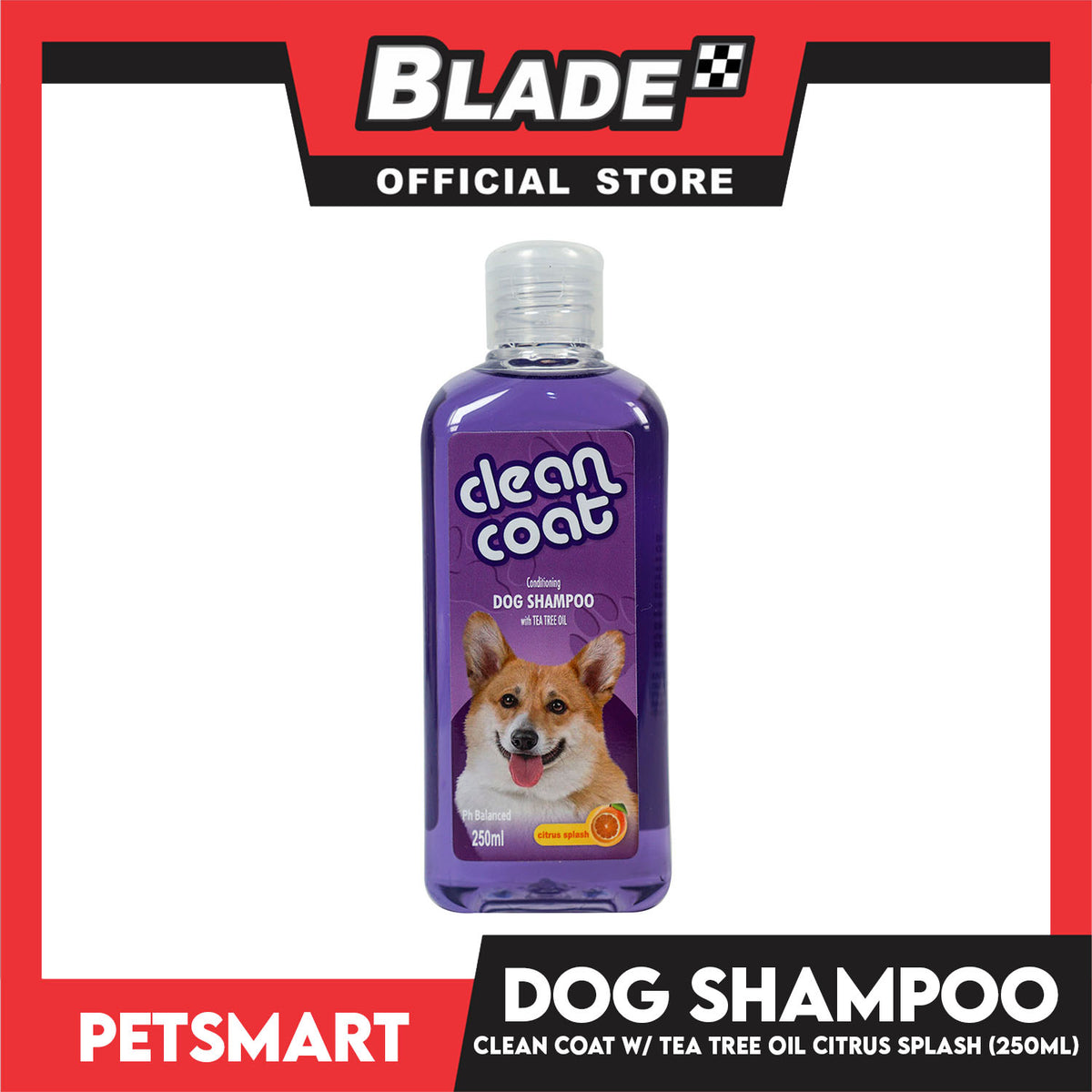 Clean Coat Conditioning With Tea Tree Oil 250ml (Citrus Splash) Dog Shampoo