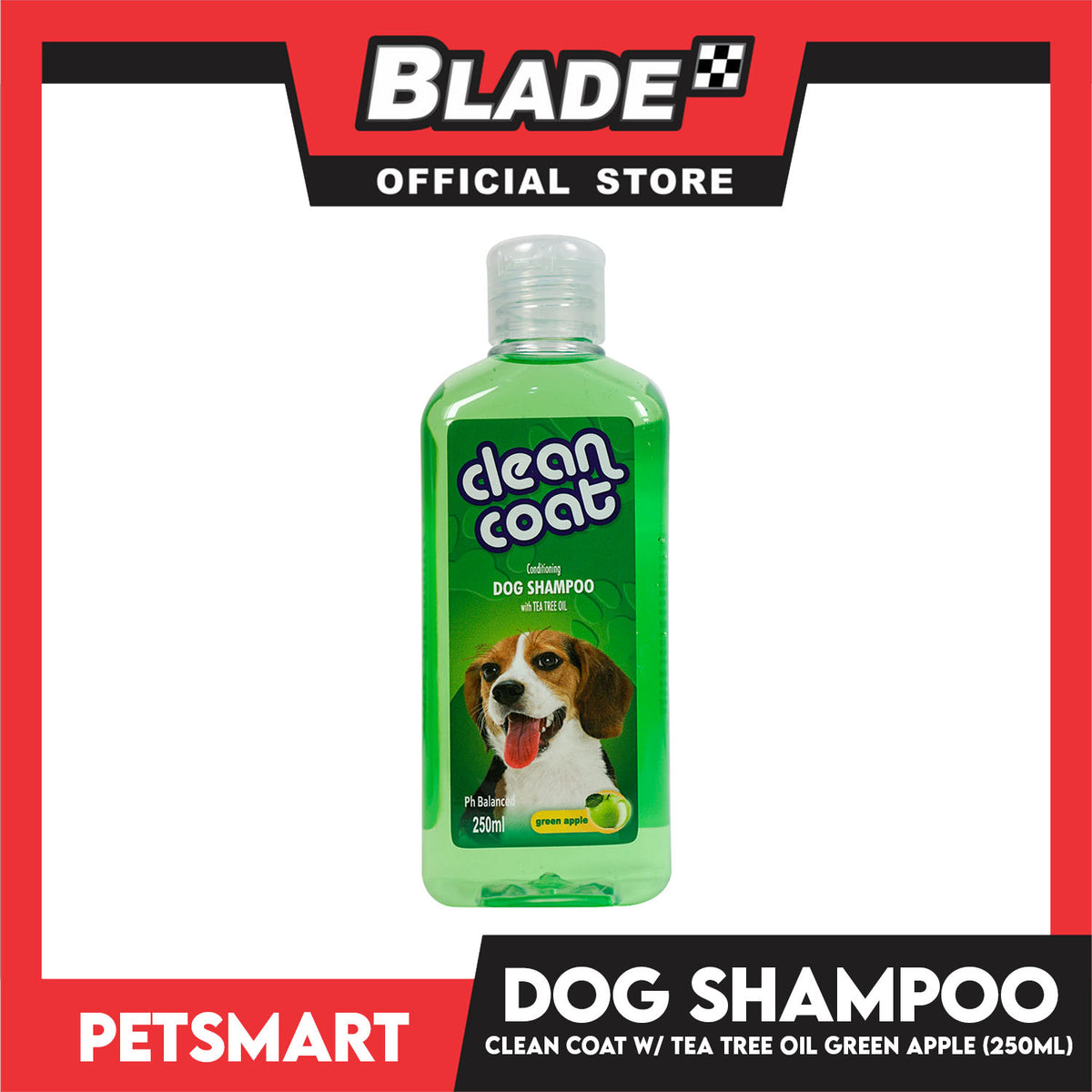 Clean Coat Conditioning With Tea Tree Oil 250ml (Green Apple) Dog Shampoo