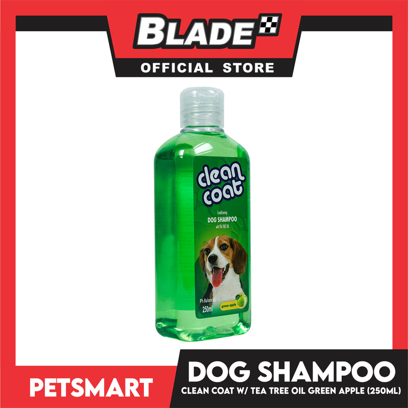 Clean Coat Conditioning With Tea Tree Oil 250ml (Green Apple) Dog Shampoo