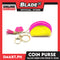 Gifts Coin Purse Silicone Mini Wallet Neon Plain (Assorted Design)