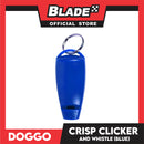Doggo Crisp Clicker And Whistle (Blue) Sounds To Get Your Dog's Attention