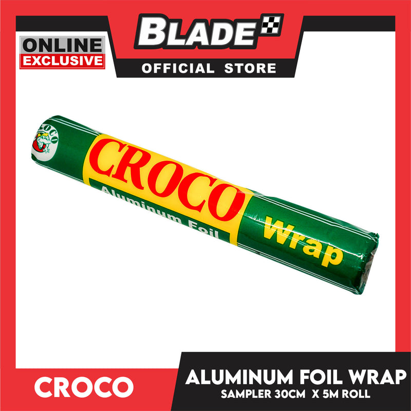 Croco Wrap Aluminum Foil 30cm x 5meters Food Wrap