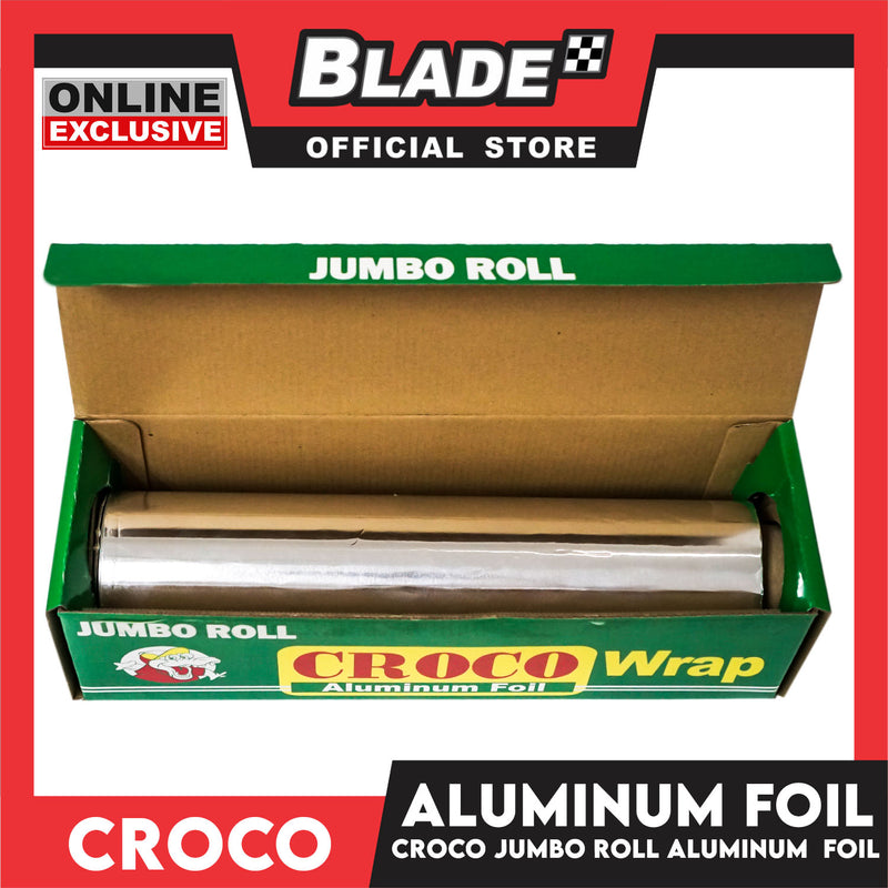 Croco Wrap Aluminum Foil Jumbo Roll 30cm x 150m