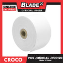 Croco POS Journal JP00120 38x70mm Roll Paper Cash Register POS Receipt Paper Thermal Paper