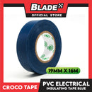 Croco Tape Flame Retardant PVC Electrical Insulating Tape 19mm x 16m (Blue)