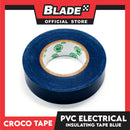Croco Tape Flame Retardant PVC Electrical Insulating Tape 19mm x 16m (Blue)