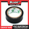 Croco Tape Flame Retardant PVC Electrical Insulating Tape 19mm x 4m Bundle of 12 (Black)