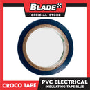 Croco Tape Flame Retardant PVC Electrical Insulating Tape 19mm x 4m (Blue)