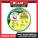 Croco Tape Flame Retardant PVC Electrical Insulating Tape 19mm x 4m (Green)