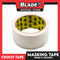 Croco Tape Masking Tape 48mm x 25yards (Beige) General Purpose for Home and Office use