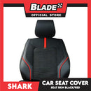 Shark Seat Cover Car Seat Skins with Ice Knit Black/Red