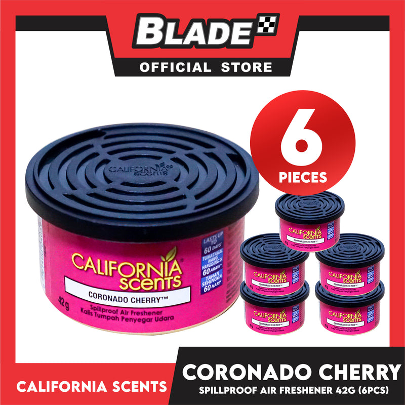 California Scents Coronado Cherry Spillproof Organic Air Freshener