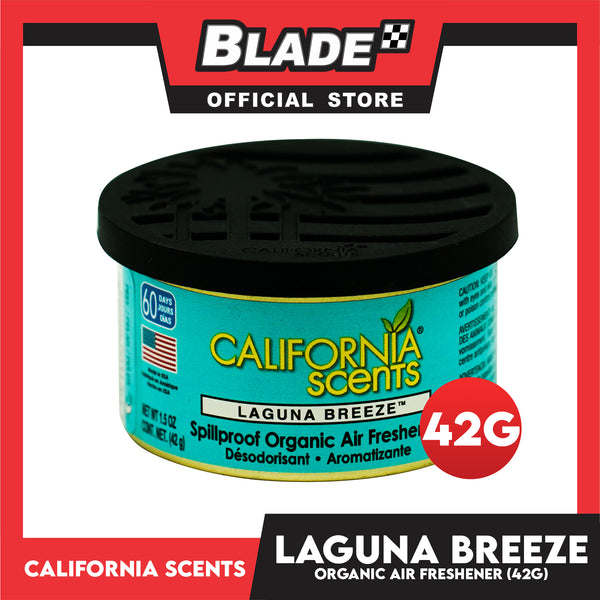 California Scents Organic Air Freshener (Laguna Breeze) 42g