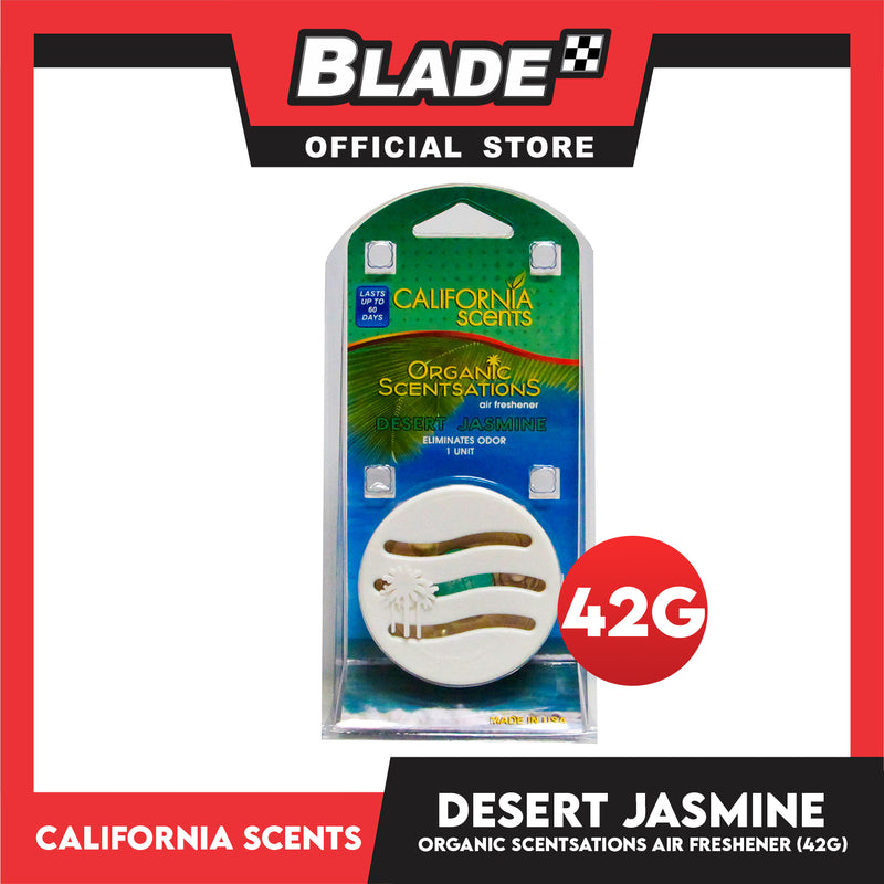California Scents Organic Scent Sations Air Freshener Desert Jasmine 42g