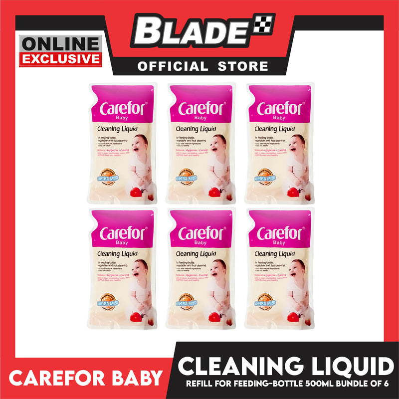 Carefor Baby Cleaning Liquid Refill  CF00500060 500ml (Set of 6)