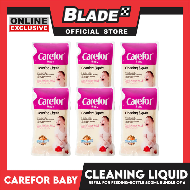Carefor Baby Cleaning Liquid Refill  CF00500060 500ml (Set of 6)