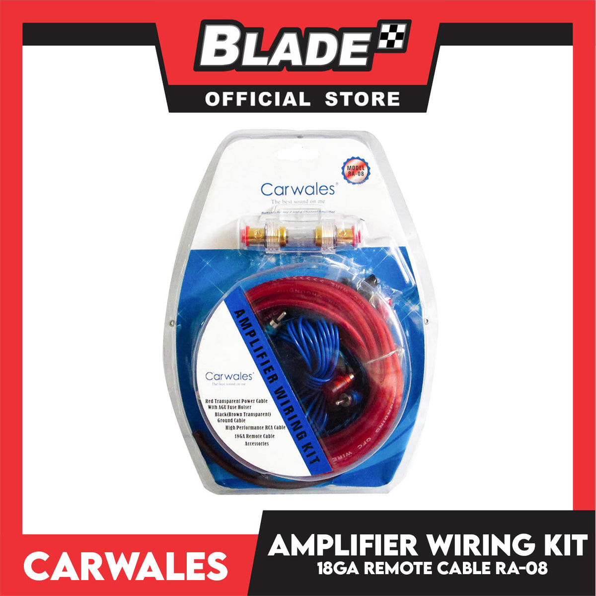 Carwales Amplifier Wiring Kit RA-08