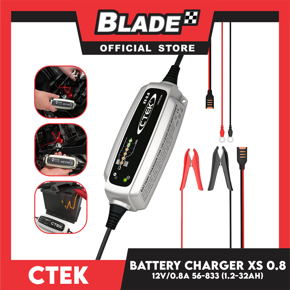 Ctek Battery Charger XS 0.8