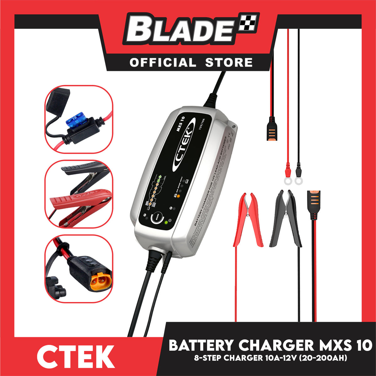 Ctek Battery Charger MXS10