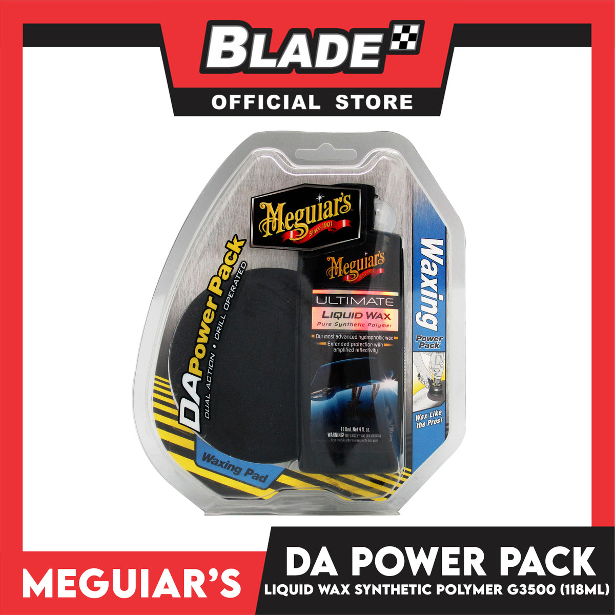 Meguiar's DA Waxing Power Pack G3503INT 118ml