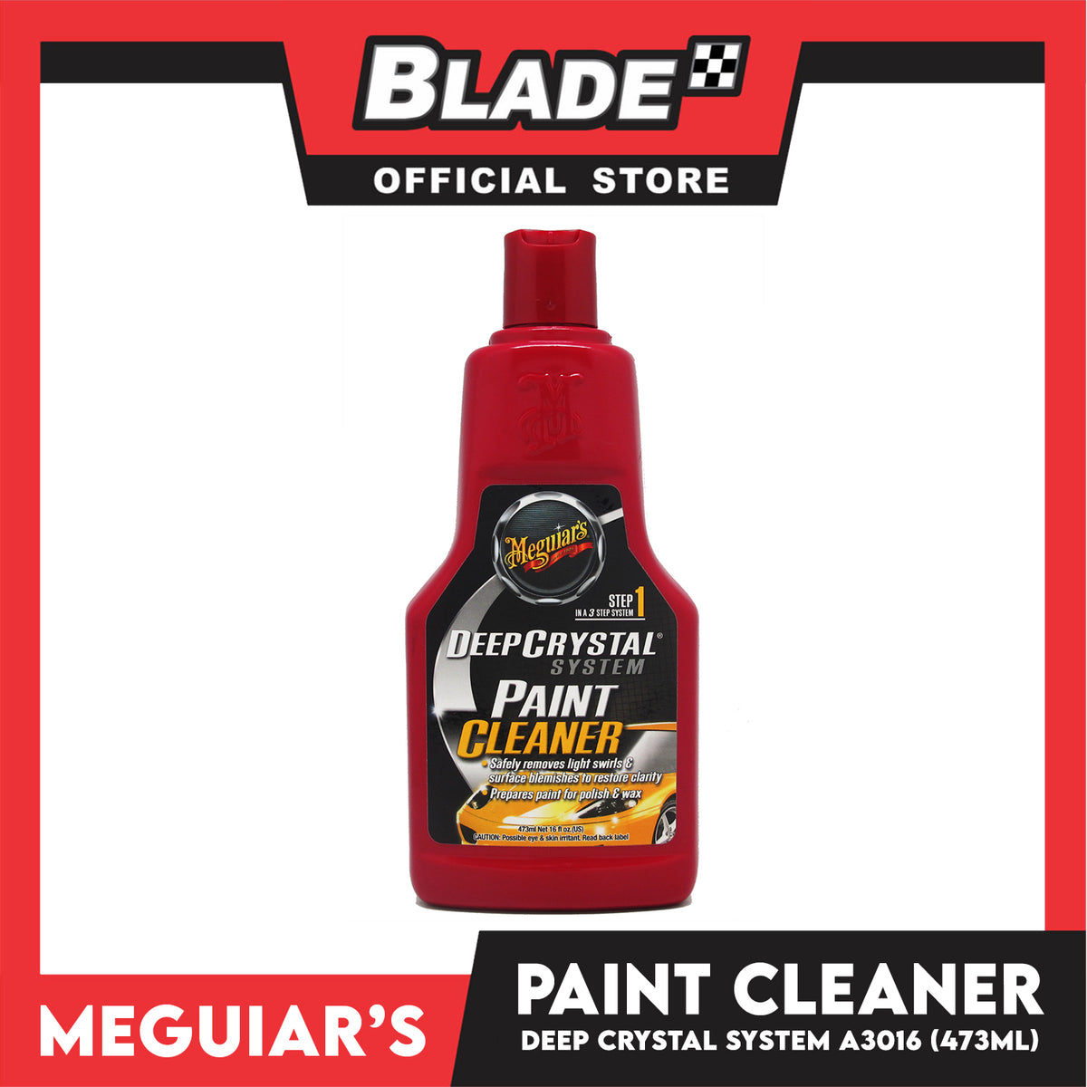 Meguiar's Deep Crystal Paint Cleaner Step 1 A3016 473ml