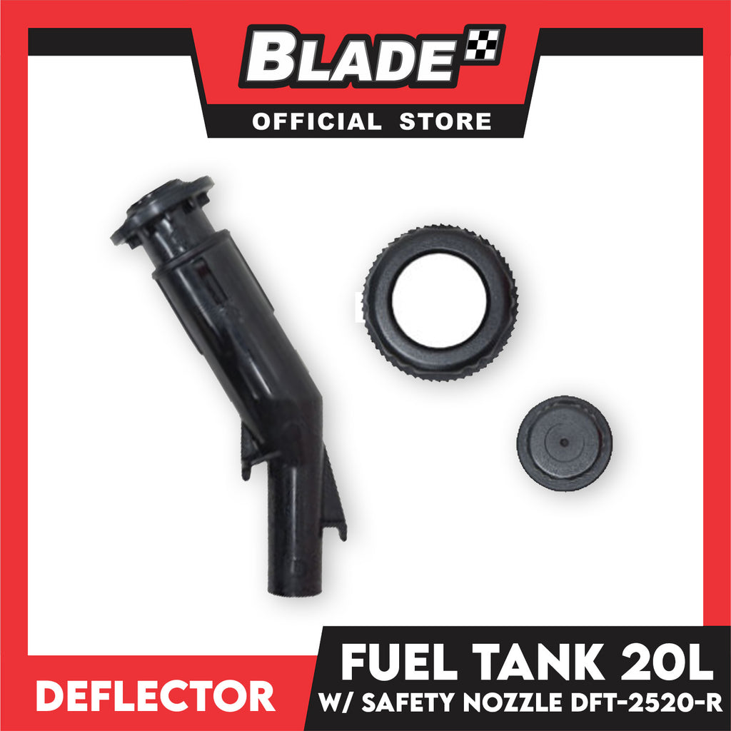 Deflector Fuel Tank with Anti-Child and Safety Nozzle DFT-2520-R 20L ...