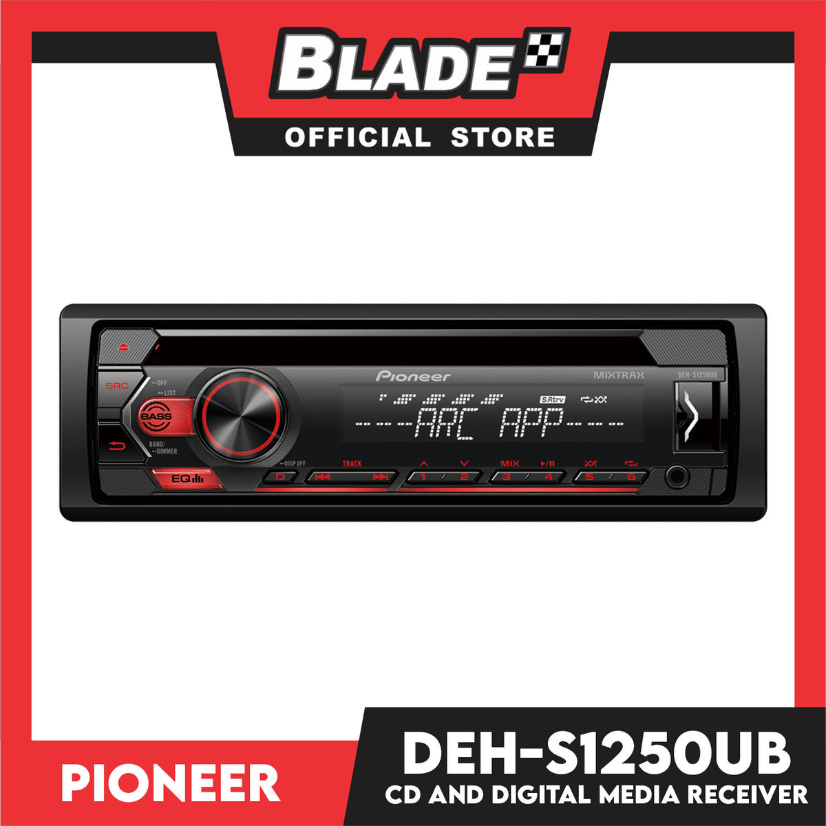 Pioneer DEH-S2150UI CD and Digital Media Receiver