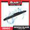 Denso Graphite Coating Wiper Blade U-Hook Type DDS-016 400mm/16'' for Honda BRV, Mobilio, Jazz, Hyundai Tucson, Accent, Toyota Avanza, Corolla Altis