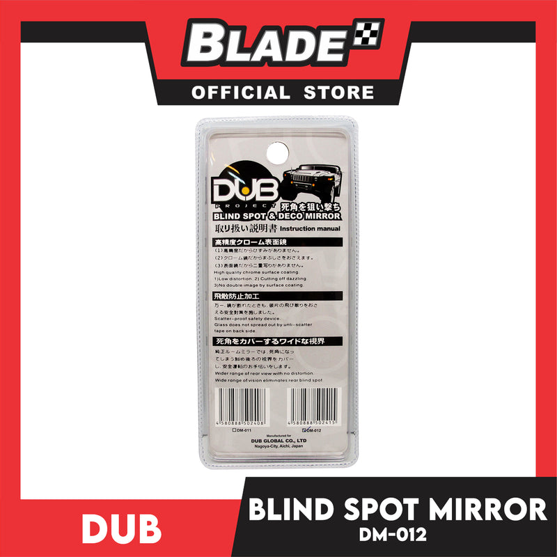 Dub Blind Spot Mirror 3R-012/ DM-012 5cm Thick Based (Set of 2)