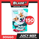 Doggo Juicy Beef With Sauce Dog Wet Food 15g