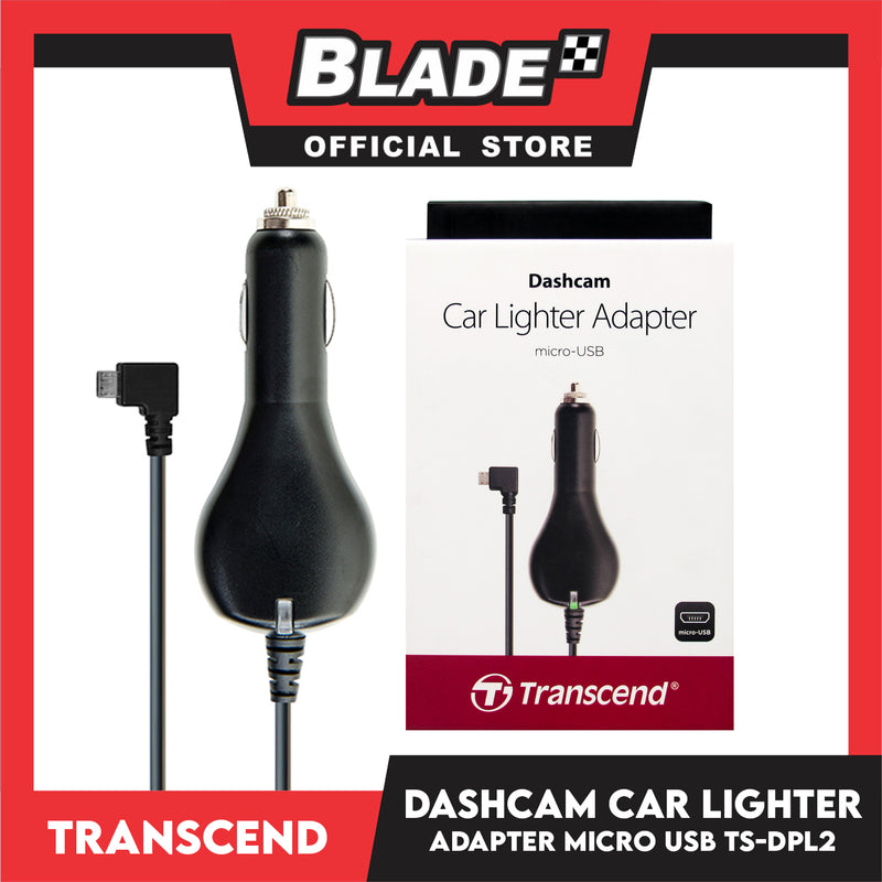 Transcend Dashcam Micro-USB Car Lighter Adapter TS-DPL2