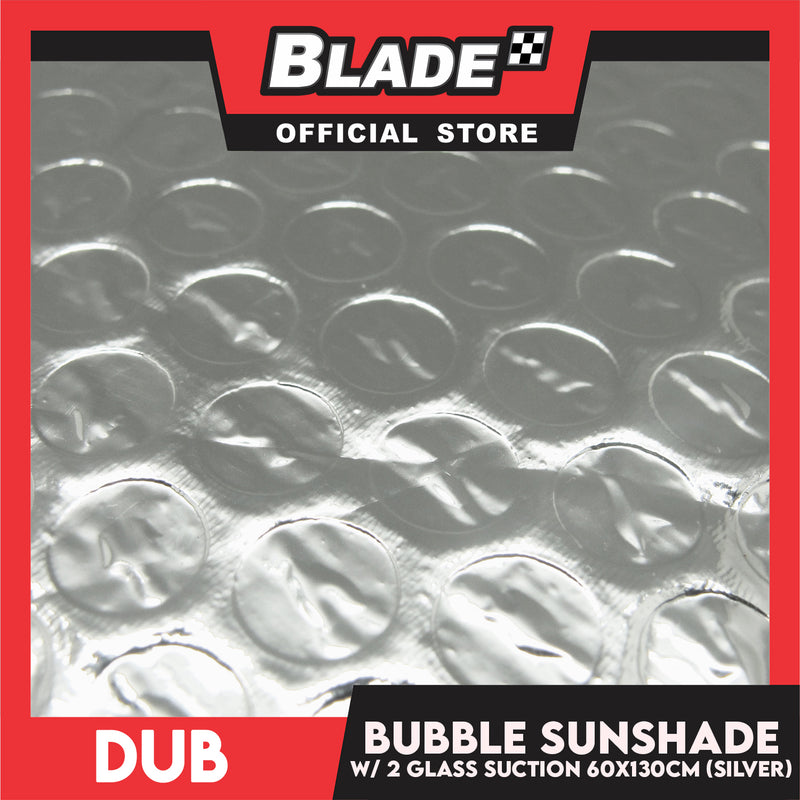 Dub Bubble Type Sun Shade (Silver) for Toyota, Mitsubishi, Honda, Hyundai, Ford, Nissan, Suzuki, Isuzu, Kia, MG and more