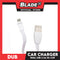 Dub Car Charger Dual USB 3.4A Auto-ID DL-C29 (White) for iOS and Android Supports