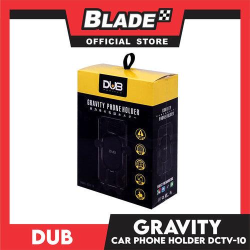 Dub Gravity Phone Holder DCTV-10 (Black) Auto-Clamping Air Vent Car Phone Holder