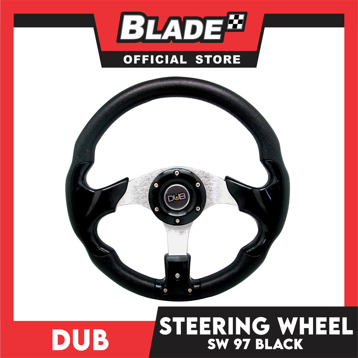 Dub Steering Wheel 97 (Black) Steering Wheels & Accessories