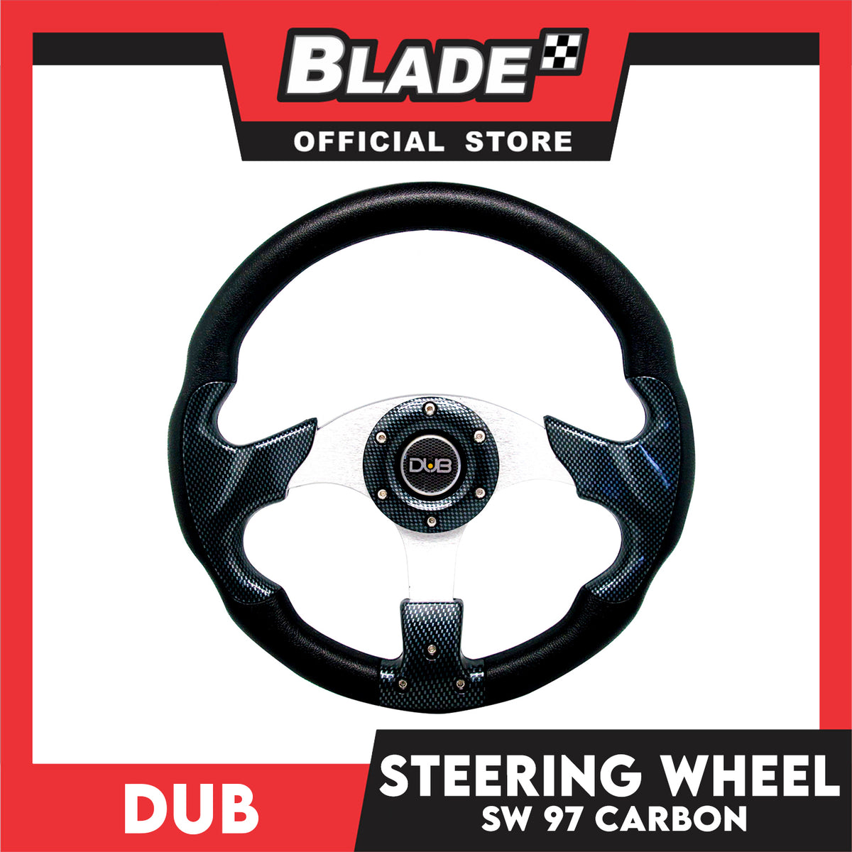 Dub Steering Wheel 97 (Carbon) Steering Wheels & Accessories