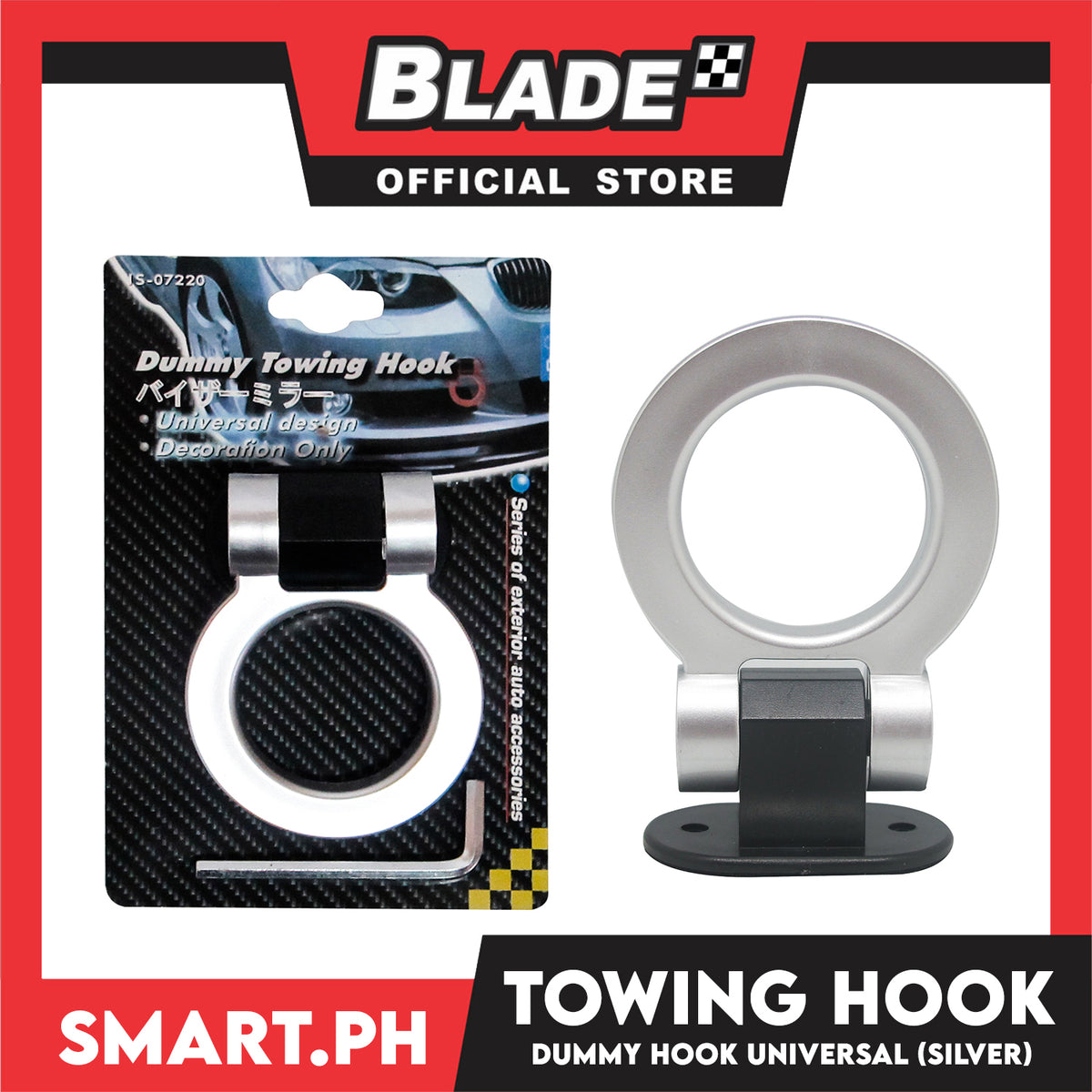 Dummy Towing Hook IS-07220 (Silver)