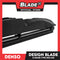 Denso Graphite Coating Wiper Blade U-Hook Type DDS-021L 21' ' / 525mm For Audi, BMW, Chery, Chevrolet, Chrysler, Dodge, Honda, Hyundai, Isuzu, Jaguar And Etc.