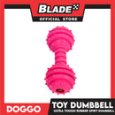 Doggo Dog Toy Dumbbell Thick Rubber (Pink)