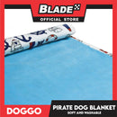 Doggo Dog Blanket Pirate Design Washable (Small)